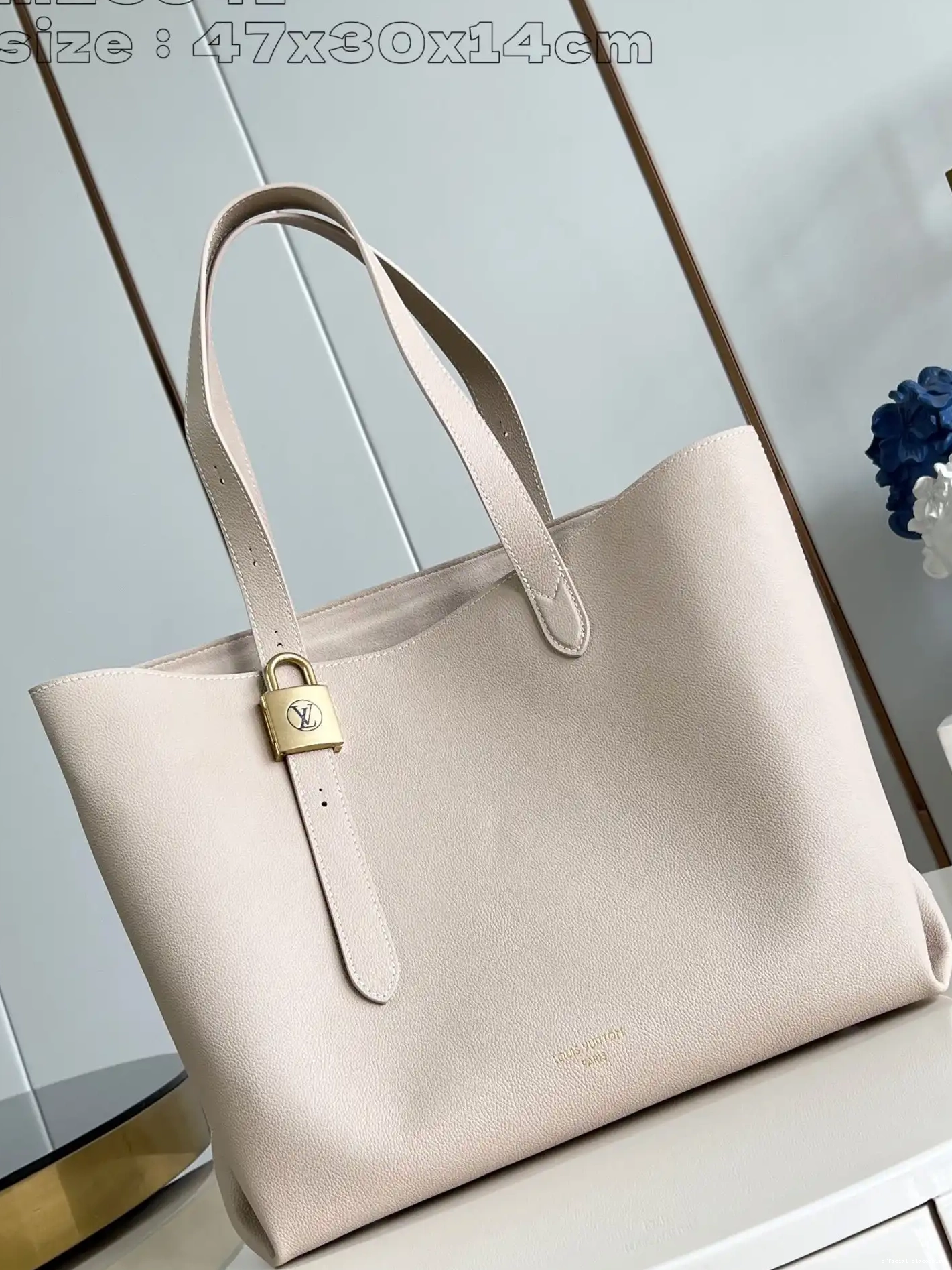 Official oldcobbler MM-47*30*14CM Low LOUIS VUITTON Key Cabas 0629